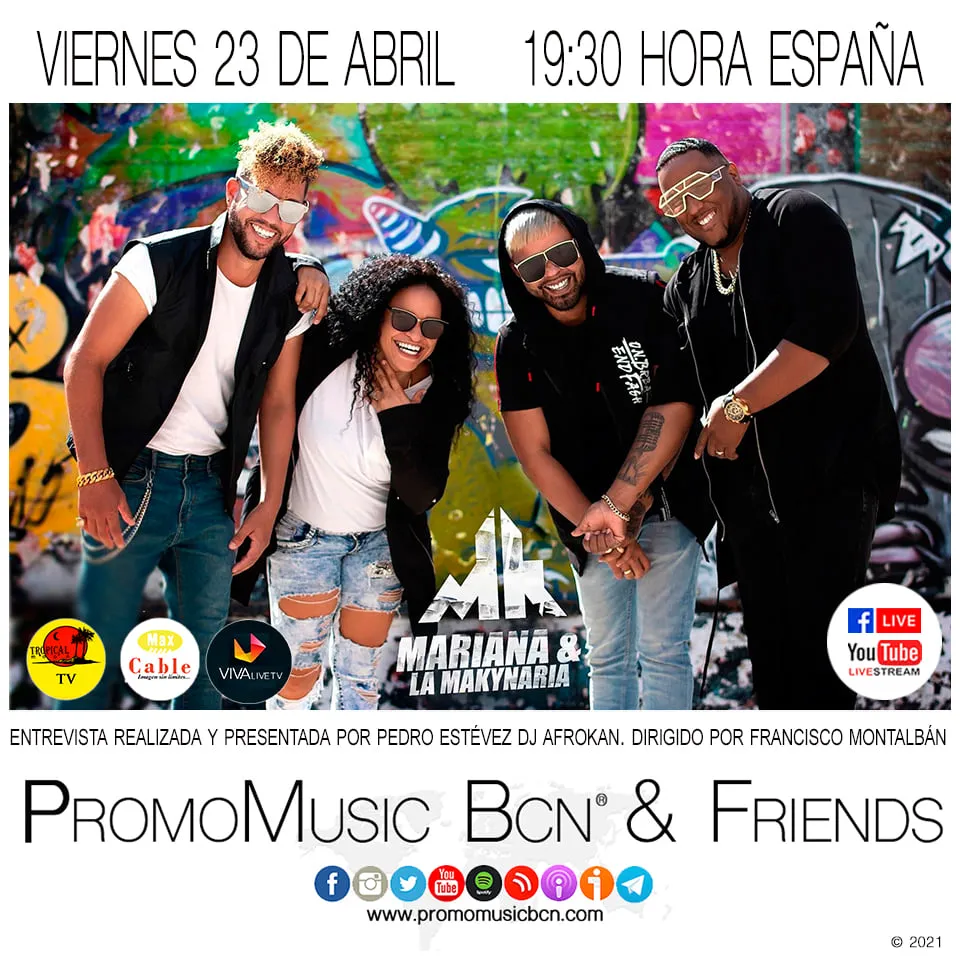 Mariana & La Makynaria en PromoMusic Bcn & Friends