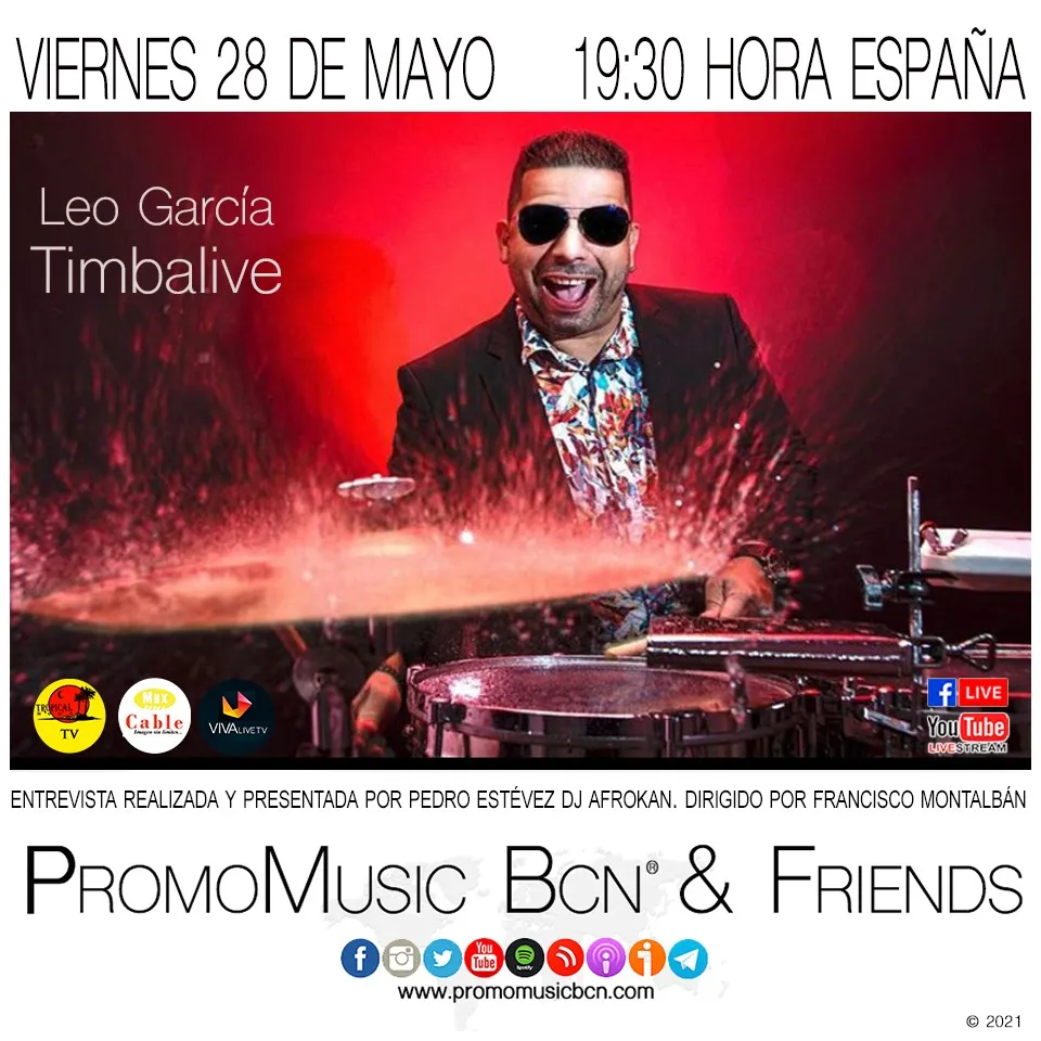 Leo García & Timbalive en PromoMusic Bcn & Friends