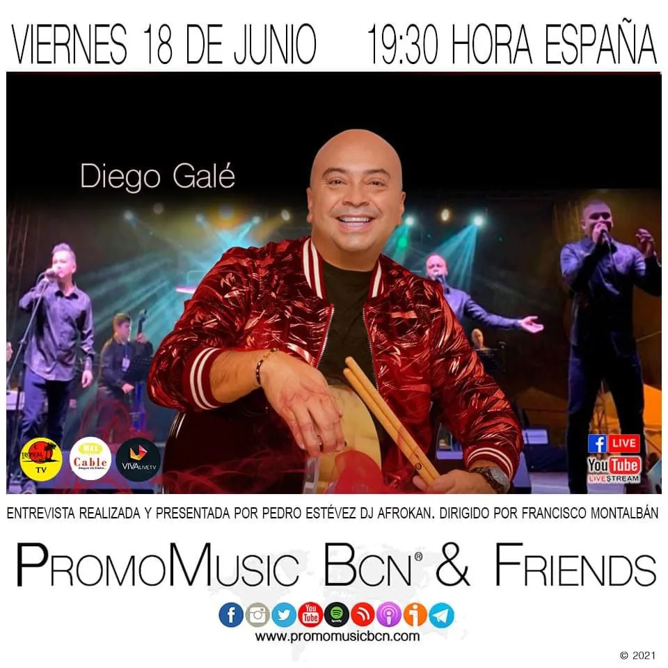 Diego Galé en PromoMusic Bcn & Friends