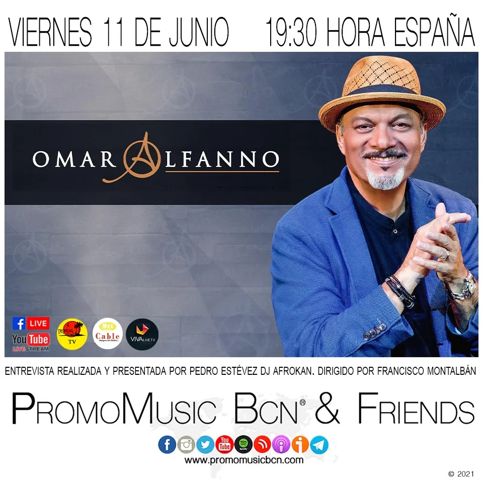 Omar Alfanno en PromoMusic Bcn & Friends