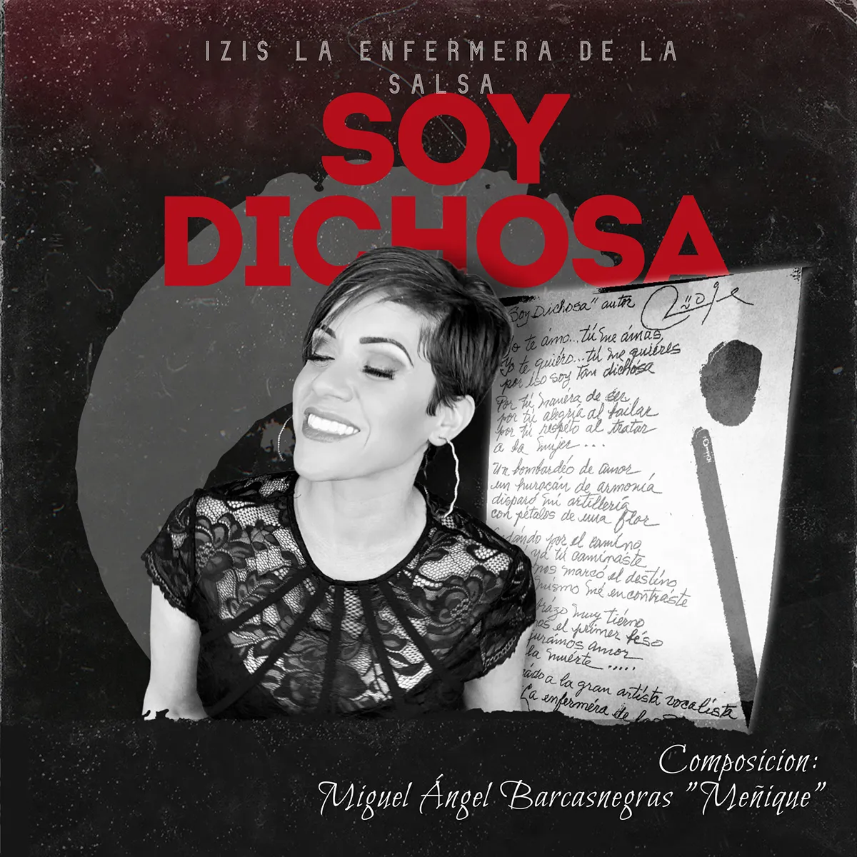 Soy Dichosa” se titula el reciente trabajo de La Enfermera de la Salsa