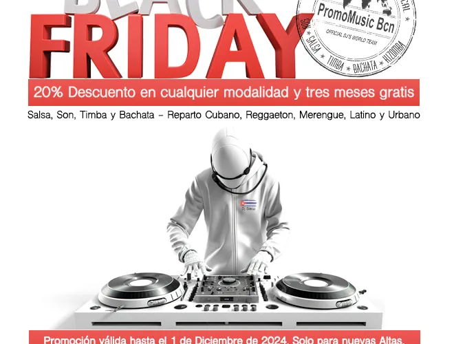 Black Friday 2024 PromoMusic Bcn