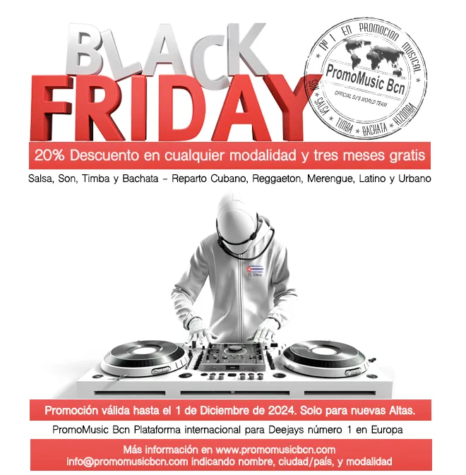 Black Friday 2024 PromoMusic Bcn