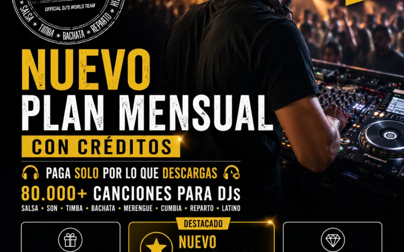 Nuevo Plan Suscripcion para Deejays Ocasionales