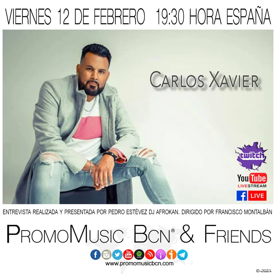 Carlos Xavier en PromoMusic Bcn & Friends