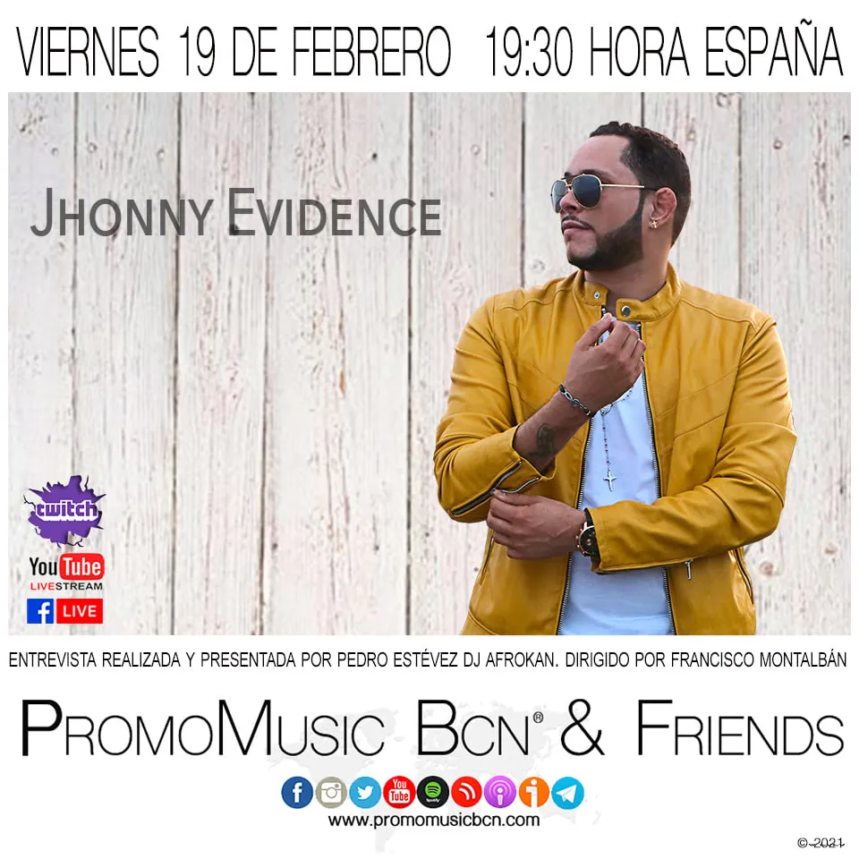 Jhonny Evidence en PromoMusic Bcn & Friends