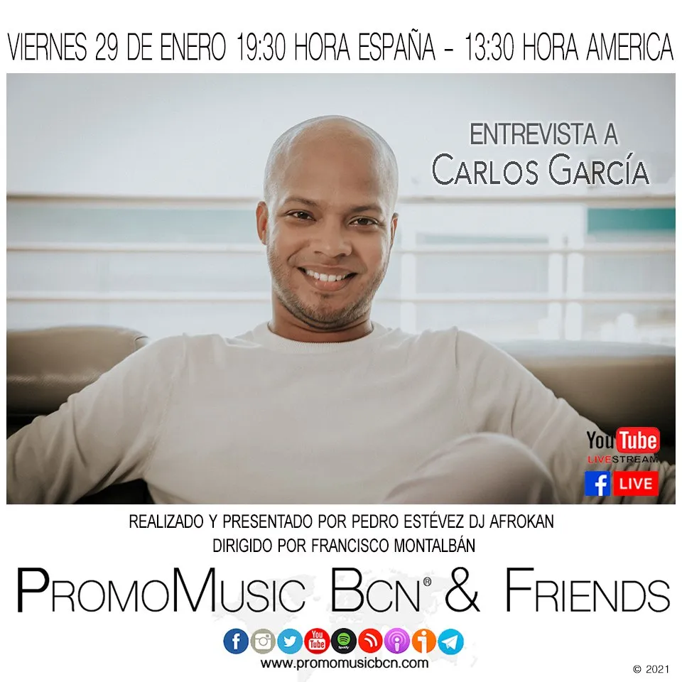 Carlos García en PromoMusic Bcn & Friends