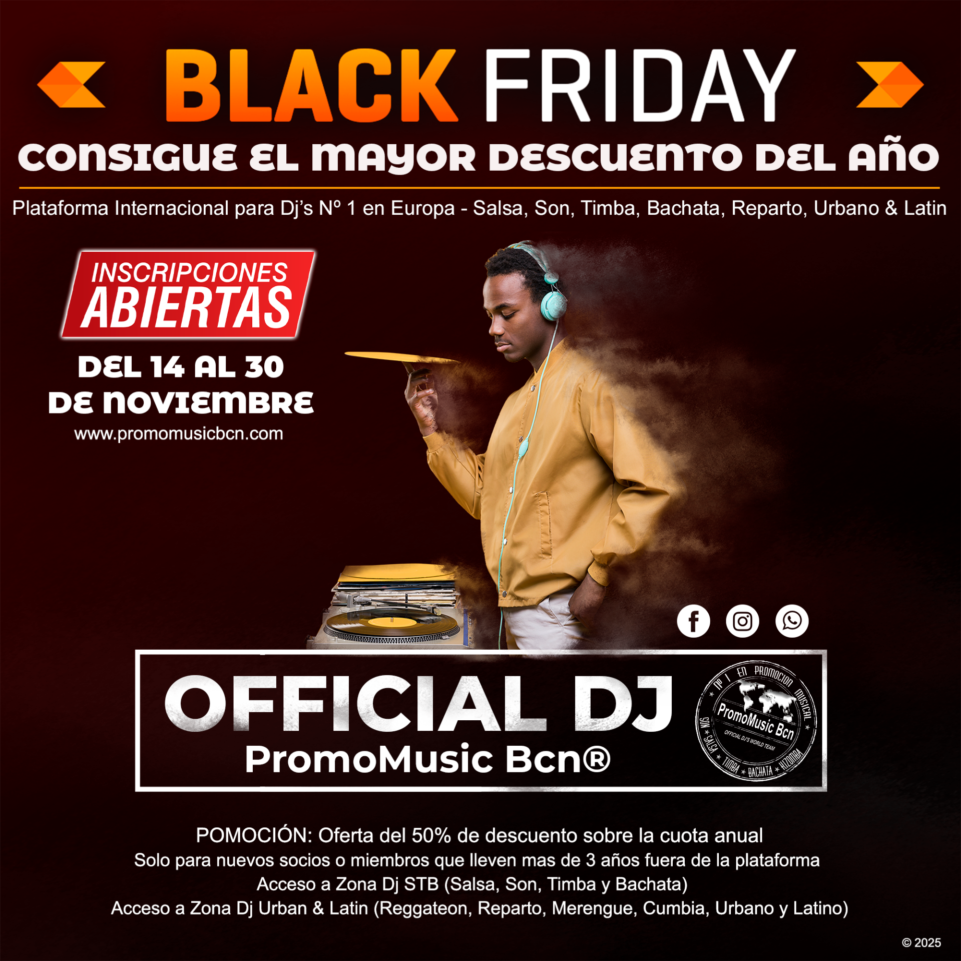 Promoción Black Friday 2025