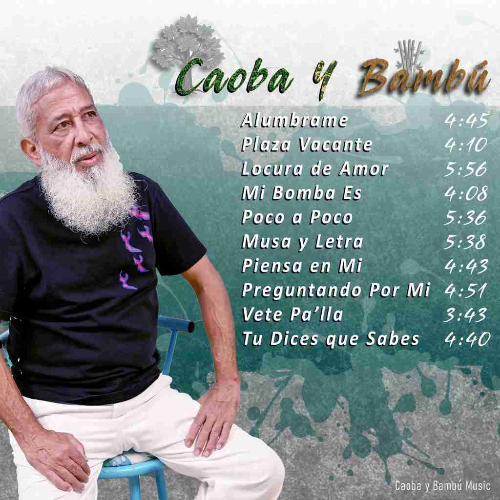 Album Caoba y Bambu Trasera